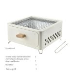 Square Barbecue Oven Outdoor Courtyard Oven Charcoal Charcoal Barbecue Grill - Image 2